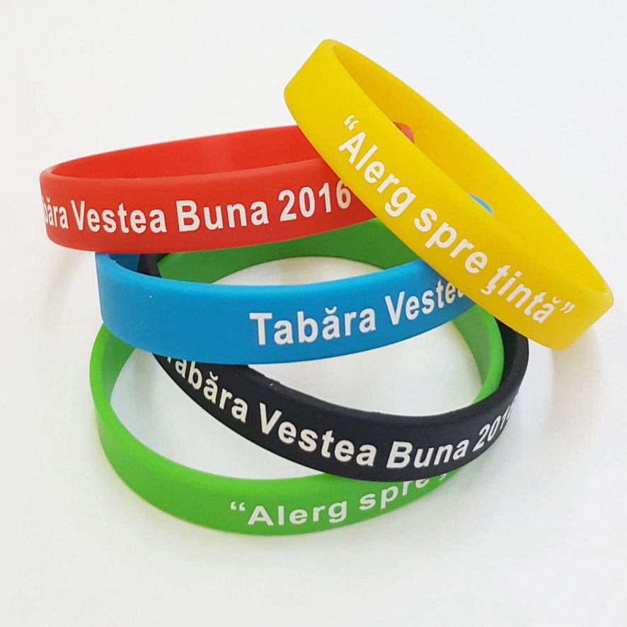 Bratari siliconice printate